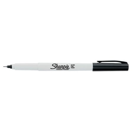 SHARPE MFG CO Sharpie 077415 Non-Toxic Waterproof Permanent Marker; Black; Pack - 12 77415